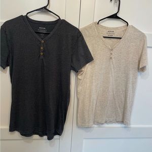 ❌SOLD❌ Men’s cotton on shirts the other Henley